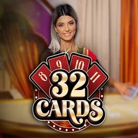 32 Cards online game logo by Ezugi on wonaco.com.pl