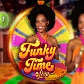 Live Casino logo of Funky Time from Evolution at Wonaco Casino