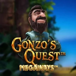 Gonzo's Quest Megaways online game logo by Red Tiger Gaming on wonaco.com.pl